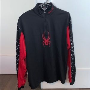Men’s Spyder Quarter Zipper Long Sleeve
